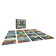 RoseArt - National Parks Jigsaw Puzzle Box Set - 16 Mini Puzzles, 100 Pieces Each - Colorful Puzzle Gift Set for Adults