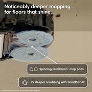 iRobot Roomba 415X Robot Vacuum & Mop Combo, 20,000Pa, 90 Days Self-Emptying, Multifunction Dock Self-Cleaning & Hot Dry, Smart Obstacle Avoidance, Lifting Spinning Mops, Ideal for Pet Hair