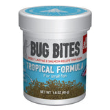 Fluval Bug Bites Tropical Fish Food, 1.6 oz. | Small Granules for Small to Medium Sized Fish, A6577