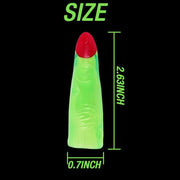 RONYOUNG 35PCS Halloween Witches Fingers Glow in The Dark Fake Monster Finger Puppets for Kid Finger Reading Pointer for Halloween Party Costume Accessory Trick or Treat Gift