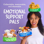 Emotional Support Highland Cows, Cuddly Stuffed Animals by Relatable | Plushies and Cute Stuff, Halloween Toys & Gifts for All Ages, Includes 5 Toys with Carrying Basket