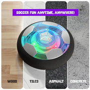 Hover Soccer Light-Up Ball - Birthday Gift for Boys - Kids Gifts Ages 5-12 | Indoor Toy Games - Gifts for Age 5, 6, 7, 8, 9, 10, 11, 12 Years Old, Boy Toys for Age 3 Years and Up