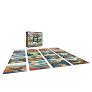 RoseArt - National Parks Jigsaw Puzzle Box Set - 16 Mini Puzzles, 100 Pieces Each - Colorful Puzzle Gift Set for Adults