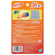 Nerf N Series N1 Darts, Includes 20 Refill Darts, Compatible Only with Nerf N Series Blasters, Outdoor Games, Ages 8+