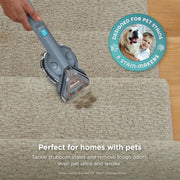 Shark StainStriker Portable Carpet/Upholstery Cleaner, 4 Tools, PX202BRN | For Carpet, Upholstery & Area Rugs, Stain & Odor Remover, Full Size Solutions, 3.5" Stain, 7" Stain, Crevice & Pet Mess Tools