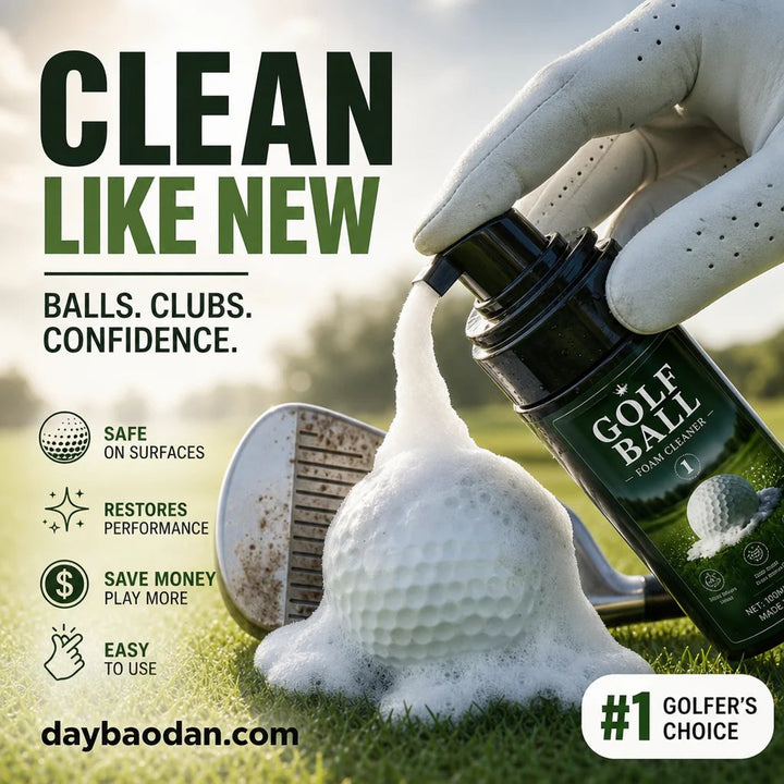 🔥Super sale!Portable Golf Ball Foaming Cleaner