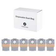 roborock 6 Packs Disposable Dust Bags for Saros 10R, Saros Z70, Saros 20, Qrevo Edge 3 Pro, QV 35A, Qrevo CurvX, Qrevo Curv 2 Flow, Qrevo S Pro, Qrevo 2 Pro, Saros 20 Sonic, S8 Max Ultra & RDS