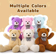 MaoGoLan 47 Inch Giant Teddy Bear, Big Stuffed Animal Plush Toy Gift | A heartwarming way to show love and care on birthdays, baby showers, Christmas, Valentine’s Day, and anniversaries