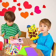 WATINC Hand Puppet Making Kit, Paper Sock Puppet Toys for Kids (Monsters) | 9 Styles, Make Your Own Storytelling & Role Play Crafts, Creative Group Activity, Party Favors & Gifts for Kids Ages 4-8