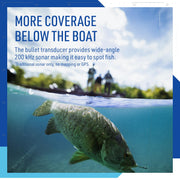 Lowrance Eagle Fish Finder, 4-to-9-inch, Sonar and C-MAP Options | 4, 5, 7 or 9-inch IPS display, Bullet, SplitShot HD or TripleShot HD transducer, C-MAP charts, features vary by model