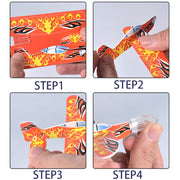 Manmel 50 Pcs Foam Gliders Planes Toys for Kids, Paper Airplane, Party Favors Goodie Bag Stuffers, Outdoor Flying Toys, Bulk for Classroom Prizes Boys and Girls