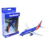 Daron Southwest Single Plane Die-cast Toy Model Airplane | Officially licensed, highly detailed, made for ages 3 and up, rolling wheels, no assembly required, includes plastic parts