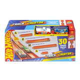 Hot Wheels Track Creator Deluxe Pack & 2 1:64 Scale Toy Cars | Includes 25 Feet of Speed Snap Track & Connectors, Multiple Configurations, 2 Die-Cast Cars (Amazon Exclusive)