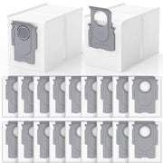 20 Pack QRevo Dust Bags for Roborock Qrevo S Pro, QV 35A, Qrevo S5V