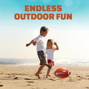 12-Pack Inflatable 16-Inch Footballs for Kids Party Decorations & Favors | Blow-Up Sports-Themed Beach Balls for Game Day & Birthday Supplies and Decorations, Goodie Bag Stuffers