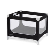 Dream On Me Zodiak Portable Playard, Compact for Travel, Carry Bag, Black | Removable Mattress Pad, Mesh Sides, Quick Fold, 30 Lb Limit - ASTM Tested for Infants & Toddlers, Indoor & Outdoor Use