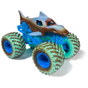 Monster Jam Mud Blasters Grave Digger & Megalodon 2-Pack | Includes 2 Color Change Trucks, Dunk in Water to Reveal Clean Trucks, Exciting Pretend Play, Toys for Ages 3 and Up