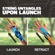 ZipString Aracna Glow-in-the-Dark Webshooter String Launcher Toy | With Travel Box & Fluorescent Strings, For Kids, Teens & Adults, Patented, Reloading, Durable, Superhero Web Shooting Action