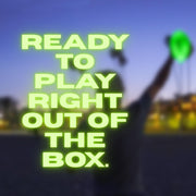 LIGHTRO - Soft Foam Glow in The Dark Football - 8" Youth Size - Super Bright LEDs - Batteries Included - LED Football - for Kids 6 7 8 9 10 11 12 - Light Up Gift for Birthdays - Kids & Boys