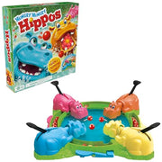 Hasbro Gaming Hungry Hungry Hippos Game for Preschoolers | Instant Marble Relaunch, Easy Set-Up & Storage| Ages 4 and Up | 2 to 4 Players | Kids Games