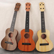 Raimy 17in Kids Ukulele Mini Guitar with Picks for Toddler Boys Girls | 4 Strings Children Musical Instruments, Educational Toys, Beginner Birthday Gift, Easy Strumming and Learning Fun (Mahogany)