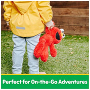 GUND Sesame Street Elmo Take Along Buddy 13-Inch Plush Toy for Ages 1+ | Soft Tactile Sensory Details Promote Pretend Play and Emotional Expression during Early Learning; Thoughtful Toddler Gift
