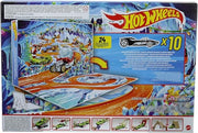 ​Hot Wheels 2026 Advent Calendar | With 10 Vehicles in 1:64 Scale, 14 Winter-Themed Accessories & 10 Ornament Clips