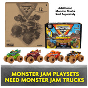 Monster Jam, Mystery Mudders 2-Pack Monster Trucks, Official 1:64 Die-Cast Vehicles, Wash to Reveal (Styles Will Vary), Kids Toys for Boys 3 and Up