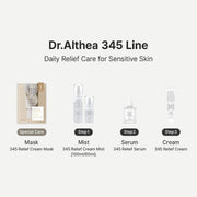 Dr.Althea 345 Relief Cream, 1.69 Fl Oz (Ver.2 - Pack of 1) | Instant Hydration, Blemish & Post-Acne Vegan Face Moisturizer for Sensitive Skin