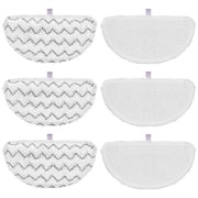 iSingo 6 Pack 1940 Steam Mop Pads for Bissell PowerFresh Steam Mop 1940 | Fit 1806 1544 1440 2075A 2685A 1940W 19404 Series, Model 19402 19408 1940a 1940f 1940q 1940t B0006 B0017, Part #5938#203-2633