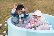 MoonxHome Ball Pit Balls for Toddlers, BPA Free Crush Proof Plastic Toy Balls for Ball Pit, Children's Pool Water Toys, Macaron Ocean Balls for Play Tent 2.15 Inch Pack of 100 200 500 800 1000