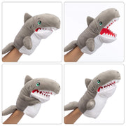 HollyHOME Shark Hand Puppets Stuffed Ocean Animals Hand Puppet Plush Animal Toys 13 Inches