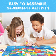 United States Puzzles for Kids Ages 6-8 & 4-6 - 70pc USA Map Kids Puzzles | 50 US States Floor Puzzles Boys Toys Age 4-6 - Educational US Geography Learning Toys Activity - Boys Gifts & Gifts for Girls