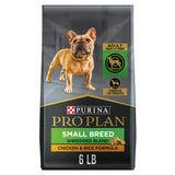 Purina Pro Plan Small Breed Dry Dog Food, Shredded Blend, 6 lb Bag