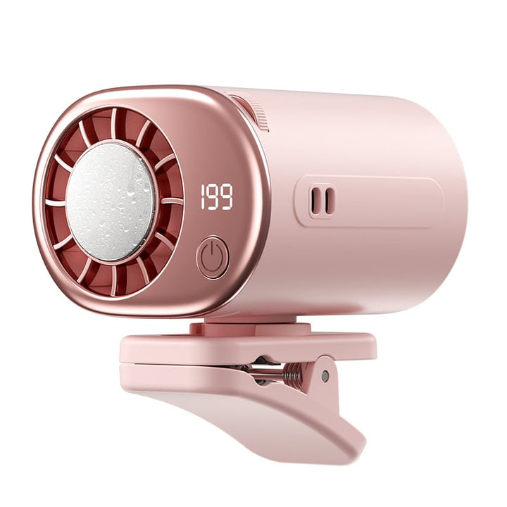 Portable Clip-on Ice-Cooling Fan