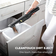 Shark WANDVAC Cordless Hand Vac, Black, WV201BK | Lightweight at 1.4 Lbs., Powerful Suction for Pet Hair, Charging Dock, One-Touch Empty, Car & Home, Duster Crevice Tool