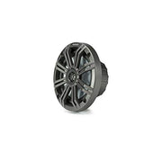 Kicker KM65 6.5-Inch (165mm) Marine Coaxial Speakers with 3/4-Inch Tweeters, 4-Ohm, Charcoal and White Grilles