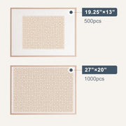 Piecevana Jigsaw Puzzle Board for 1000 Pieces | Foldable Puzzle Board, 29.84" x 21.96" Felt Display Board for Adults Mom Dad