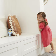Bluey Game Hide and Seek Figure, Articulated, Musical Kids Figurines with Dance Mode, Interactive Play Toddler Figurine Toys for Ages 3+
