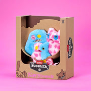 Fuggler Bouquets: 2x9 Inch + 1x3.5 Inch Plush Set (Sasquoosh, Stinkface, Squooshface) by ZURU, Funny Ugly Monster Designs, Unique Gift for Collectors