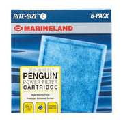 Marineland Bio-Wheel Penguin Rite-Size C Aquarium Filter Cartridge, 6 Count | Ready-To-Use, Fits Marineland Penguin Bio-Wheel Fish Tank Filters 200 & 350, With Premium Activated Carbon, Replace Monthly