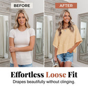 🏆Hot Sale⚡Breezy Comfort Batwing Top