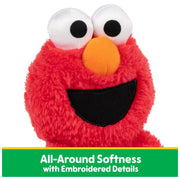 GUND Sesame Street Elmo Take Along Buddy 13-Inch Plush Toy for Ages 1+ | Soft Tactile Sensory Details Promote Pretend Play and Emotional Expression during Early Learning; Thoughtful Toddler Gift