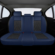 Black & Navy Car Seat Covers