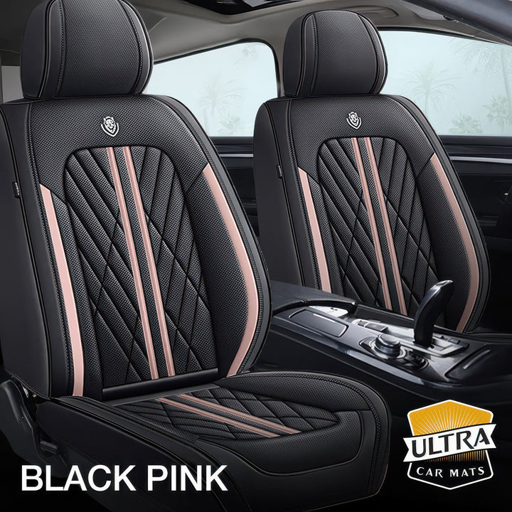 Black & Pink Car Seat Covers