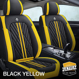Black & Yellow Car Seat Covers