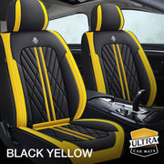 Black & Yellow Car Seat Covers