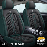 Green & Black Car Seat Covers