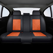 Orange & Black Car Seat Covers