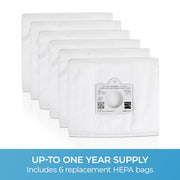 Kenmore 53292 Type Q HEPA Replacement Dust Bags, 6 Count